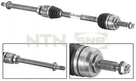 Приводний вал SNR NTN DK55073