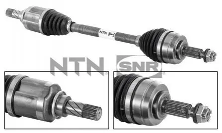 Піввісь Renault Scenic 1.5dCi 09- (L) (25x26x704) SNR NTN DK55099
