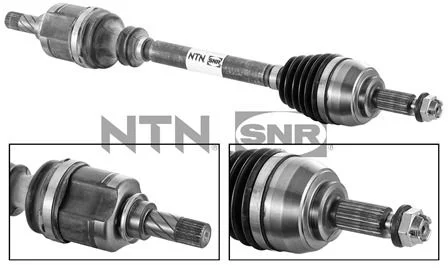Привідний вал передн Лів 683мм RENAULT GRAND SCENIC II, MEGANE II, MEGANE II/KOMBI, SCENIC II 1.5D 08.03-12.10 SNR NTN DK55139