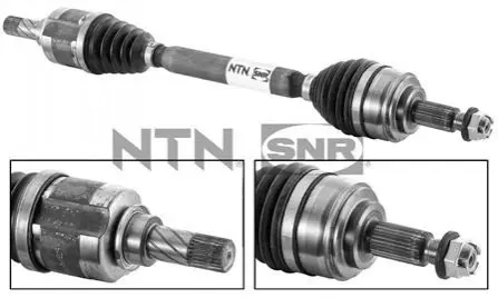 Піввісь Renault Kangoo 1.5dCi 08- (L) (27x26x675) SNR NTN DK55154