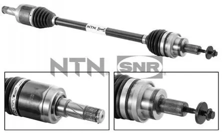 Піввісь (задня) Volvo S60/S80/V60/V70XC60/XC70 2.4D/3.0-4.4 09- (36z/29z/779/751mm) (+ABS44z) SNR NTN DK65002 Купити в Україні