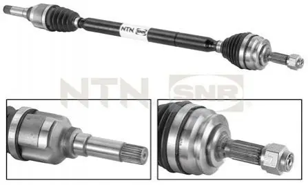 Приводний вал SNR NTN DK66002