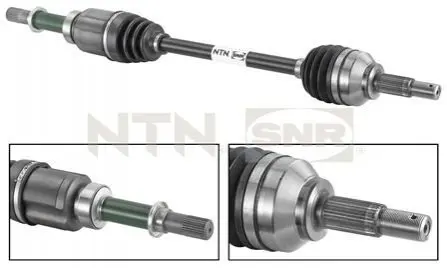 Приводний вал SNR NTN DK68001