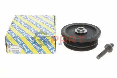 Фото Шків колінвалу BMW 1 (E87)/3 (E90/E91)/5 (E60)/X3 (E83) 2.0D 02-12 (4PK+6PK) (в комплекті з болтом) SNR NTN (DPF35001K1) зображення 1