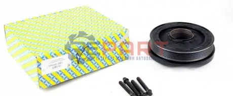 Фото Шків колінвалу BMW 1/3/X1/X3 2.0D 04- (6PK) SNR NTN (DPF35009K1) зображення 1