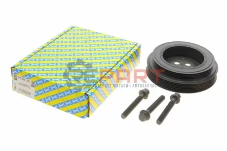 Фото Шків колінвалу Citroen Jumper/Ford Transit 2.2HDi/2.2TDCi 06- SNR NTN (DPF352.12K1) зображення 1