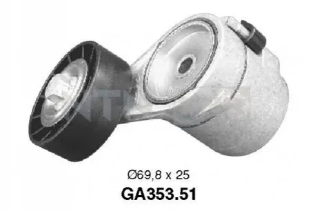 Натягувач поліклинового ременя CHEVROLET CORSA OPEL ASTRA F, CORSA B, TIGRA 1.0-1.6 03.93-07.02 SNR NTN GA35351