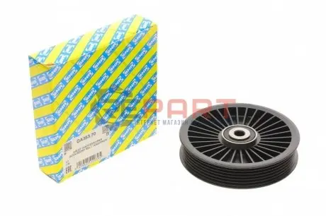 Фото Ролик генератора Opel Astra/Insignia 08- (паразитний) (124x26) SNR NTN (GA35370) зображення 1