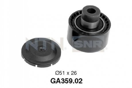 Ролик приводного ремня - GA359.02 (1152360, 1141999, 1222855) SNR NTN GA35902 (фото 1)