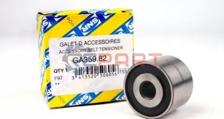 Фото Ролик генератора Peugeot Partner 1.9D 98- (паразитний) (36х27) SNR NTN (GA35982) зображення 1