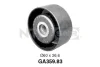 Ролик поліклинового ременя CITROEN BERLINGO, C2, C2 ENTERPRISE, C3 I, C3 PLURIEL, JUMPY I, XSARA FIAT SCUDO PEUGEOT 1007, 206, 306, 307, EXPERT, PARTNER 1.1-2.0D 02.96 SNR NTN (GA35983) зображення 2