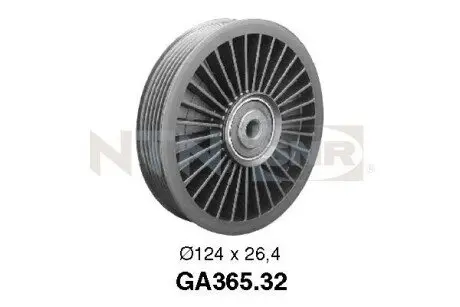 Ролик поліклинового ременя VOLVO C70 I, S40 I, S60 I, S70, S80 I, V40, V70 I, V70 II, XC70 I, XC90 I OPEL ASTRA J, ASTRA K, INSIGNIA B GRAND SPORT, MOVANO A RENAULT LAGUNA II 1.4-4.4 07.95 SNR NTN GA36532