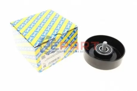 Ролик поліклинового ременя HYUNDAI ACCENT IV, CRETA, ELANTRA IV, ELANTRA V, ELANTRA VI, ELANTRA VII, I20 ACTIVE, I20 I, I20 II, I30, I40 I, I40 I CW, IX20, IX35, KONA 1.1D-Electric 04.04 SNR NTN GA38408 Купити в Україні