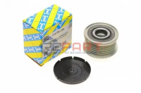 Шків генератора MB C-class (W202/W203)/E-class (W210) 98- SNR NTN GA75104 Купити в Україні