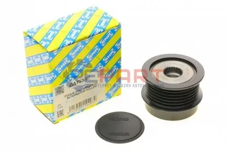 Шків генератора Opel Vectra 1.9CDTI 04- (6PK) SNR NTN GA75307 Купити в Україні