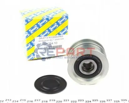 Шків генератора VW T5 1.9/2.5 TDI/Caddy 1.4/1.6i/1.9 TDI 95-09 SNR NTN GA75410 Купити в Україні