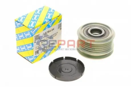 Шків генератора Hyundai Accent/i20/Kia Cee'd 1.1-1.7CRDi 04- SNR NTN GA78404 Купити в Україні