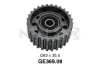 Паразитний ролик ременя ГРМ TOYOTA DYNA 100, HIACE IV, HILUX IV, HILUX V, HILUX VI, LAND CRUISER 2.4D 01.84-07.05 SNR NTN (GE36908) зображення 1