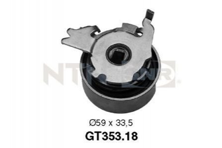 Шкив натяжной ремня ГРМ SNR - GT353.18 (5636429, 636738, 636746) SNR NTN GT35318