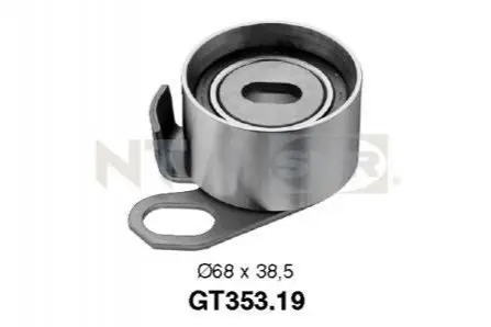 Фото Натяжний ролик, зубчастий ремінь SNR NTN (GT35319) зображення 1