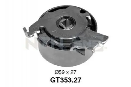 Натягуючий ролик ременя ГРМ CHEVROLET CAPTIVA, CAVALIER, MALIBU OPEL ANTARA A, FRONTERA A, FRONTERA A SPORT, FRONTERA B, OMEGA B, SINTRA, VECTRA B 2.0-2.4LPG 03.92 SNR NTN GT35327