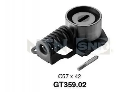 Фото Натяжний ролик, зубчастий ремінь SNR NTN (GT35902) зображення 1