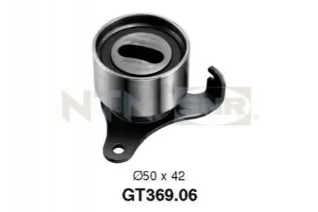 Фото 1 — Натяжний ролик, зубчастий ремінь SNR NTN (GT36906) Фото Натяжний ролик, зубчастий ремінь SNR NTN (GT36906) зображення 1