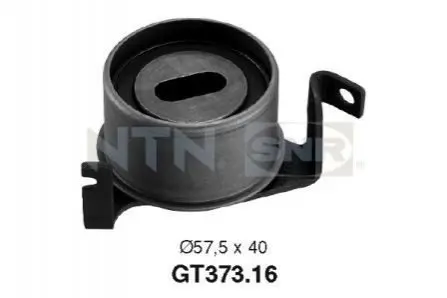 Натягуючий ролик ременя ГРМ MITSUBISHI COLT IV, GALANT VII, LANCER IV, LANCER V, SPACE, SPACE RUNNER 1.6/1.8 10.91-10.03 SNR NTN GT37316