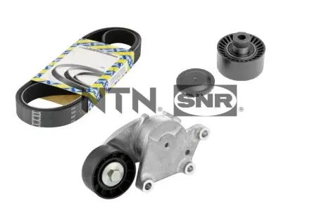 Комплект поликлинових ременів (з роликами) CITROEN C3 I FORD C-MAX, C-MAX II, FIESTA VI, FOCUS II, FOCUS III, GRAND C-MAX PEUGEOT 307 1.4D/1.5D/1.6D 04.02-02.20 SNR NTN KA85214