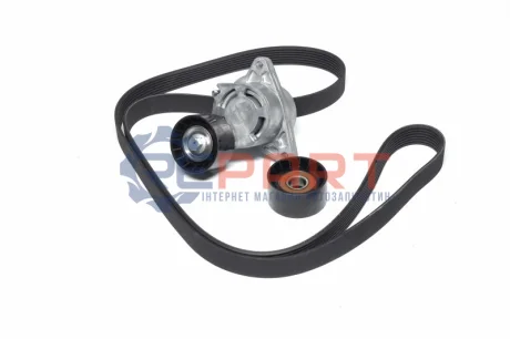 Фото Комплект ременя генератора Renault Master/Trafic 2.5dCI 06- (+AC) (7PK1795) SNR NTN (KA855.26) зображення 1