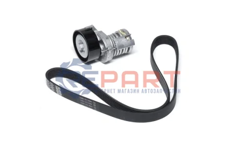 Фото 1 — Комплект ременя генератора Audi A2/Seat Ibiza/Skoda Fabia/VW Golf/Polo 1.4/1.6/1.6FSI 97-15 (6PK1078) SNR NTN (KA857.11) Фото Комплект ременя генератора Audi A2/Seat Ibiza/Skoda Fabia/VW Golf/Polo 1.4/1.6/1.6FSI 97-15 (6PK1078) SNR NTN (KA857.11) зображення 1