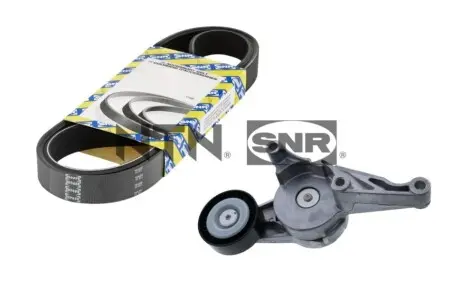 Комплект поліклинового ременя (із натягувачем) AUDI A3 SEAT ALTEA, ALTEA XL, LEON, TOLEDO III SKODA OCTAVIA II VW CADDY III, GOLF PLUS V, GOLF V, TOURAN 1.6-2.0D 05.03-07.15 SNR NTN KA85728