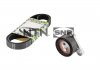 Комплект ремня генератора Skoda Fabia/VW Polo 1.0/1.6 14- (6PK989) SNR NTN KA85738 (фото 1)