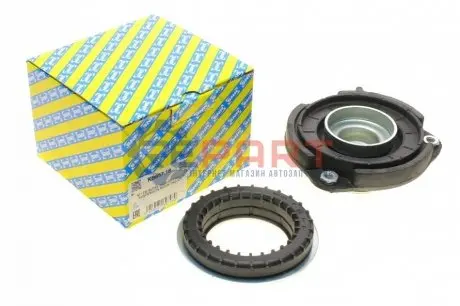 Фото Подушка амортизатора (переднього) + підшипник Skoda Octavia II/VW Caddy/Golf V-VI 03- SNR NTN (KB65718) зображення 1