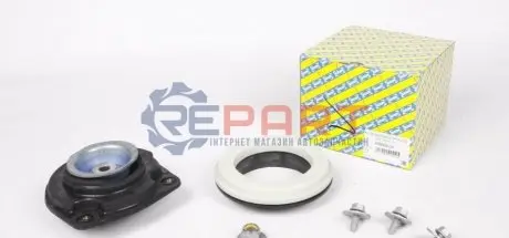 Фото Подушка амортизатора (переднього) + підшипник Nissan Qashqai 07- (L) SNR NTN (KB66804) зображення 1