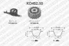 Фото Комплект ГРМ (ремінь + ролик) FORD ESCORT VI, FIESTA, FIESTA IV, MONDEO I 1.8D 03.89-06.01 SNR NTN (KD45205) зображення 1