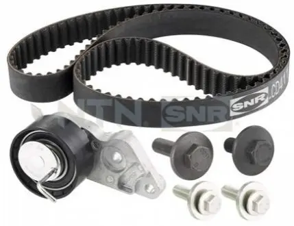 Комплект ГРМ (ремінь + ролик) VOLVO S40 II, V50 FORD COURIER, FIESTA, FIESTA IV, FIESTA V, FOCUS C-MAX, FOCUS I, FOCUS II, FUSION, PUMA MAZDA 121 III, 2 1.2-1.6ALK 08.95-12.12 SNR NTN KD45218