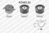 Комплект ГРМ (ремінь + ролик) OPEL FRONTERA A, FRONTERA A SPORT, FRONTERA B, OMEGA B, SINTRA, VECTRA B 2.0/2.2 03.92-07.04 SNR NTN (KD45322) зображення 1