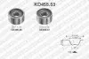 Комплект ГРМ (ремінь + ролик) IVECO DAILY I, DAILY II ALFA ROMEO AR 6 FIAT 131, 132, ARGENTA, CAMPAGNOLA, DUCATO RENAULT MASTER I, TRAFIC 2.4D/2.5D 06.74-03.01 SNR NTN KD45553