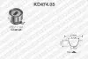 Комплект ГРМ (ремінь + ролик) HONDA CIVIC IV, CONCERTO, CRX II ROVER 200, 200 II, 400 II 1.6 09.87-11.99 SNR NTN (KD47405) зображення 1