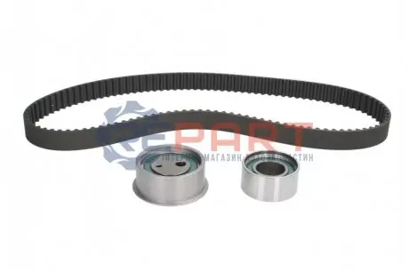 Комплект ГРМ (ремінь + ролик) HYUNDAI COUPE I, COUPE II, ELANTRA III, ELANTRA IV, ELANTRA V, I30, LANTRA II, MATRIX, SONATA II, TIBURON, TRAJET, TUCSON KIA CARENS I, CEE'D 1.8-2.7 09.88-12.16 SNR NTN KD48404