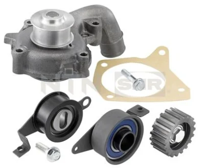 Комплект ГРМ (ремінь + ролик + водяний насос) FORD ESCORT IV, ESCORT IV EXPRESS, ESCORT V, ESCORT V EXPRESS, ESCORT VI, FIESTA, FIESTA III, FIESTA IV, ORION II, ORION III 1.8D 07.88-04.02 SNR NTN KDP452090