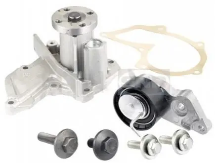 Комплект ГРМ (ремінь + ролик + водяний насос) FORD COURIER, FIESTA, FIESTA IV, FIESTA V, FOCUS C-MAX, FOCUS I, FOCUS II, FUSION, PUMA MAZDA 121 III, 2 1.2-1.7 08.95-12.12 SNR NTN KDP452180