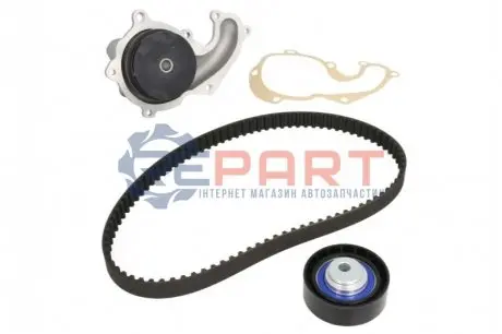 Комплект ГРМ (ремінь + ролик + водяний насос) FORD C-MAX, FIESTA, FIESTA IV, FOCUS C-MAX, FOCUS I, FOCUS II, GALAXY II, MONDEO IV, S-MAX, TOURNEO CONNECT, TRANSIT CONNECT 1.8D 08.98-06.15 SNR NTN KDP452220