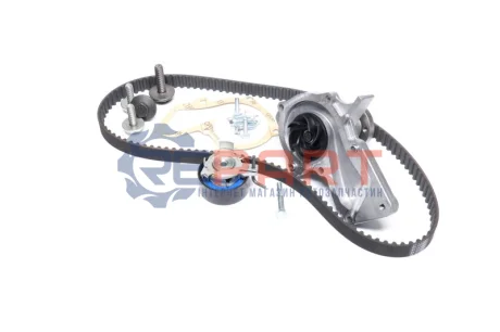 Комплект ГРМ + помпа Ford Mondeo 1.6Ti-VCT 07-14/Focus 1.4/1.6i 04-12/Fusion 1.2-1.6 02-12 (22x117z) SNR NTN KDP452240 Купити в Україні