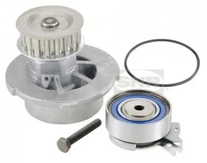 Комплект ГРМ (ремінь + ролик + водяний насос) CHEVROLET CORSA OPEL ASTRA F, ASTRA F CLASSIC, ASTRA G, COMBO, CORSA A, CORSA A TR, CORSA B, KADETT E, KADETT E COMBO, OMEGA B 1.2-2.0 09.86-04.05 SNR NTN KDP453020