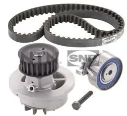 Комплект ГРМ (ремінь + ролик + водяний насос) OPEL ASTRA F, ASTRA F CLASSIC, CORSA B, TIGRA, VECTRA B 1.4/1.6 09.91-01.05 SNR NTN KDP453021