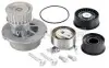 Комплект ГРМ (ремінь + ролик + водяний насос) CHEVROLET CORSA OPEL ASTRA F, ASTRA F CLASSIC, ASTRA G, CORSA B, TIGRA, VECTRA B 1.4/1.6 03.93-01.05 SNR NTN (KDP453110) зображення 1
