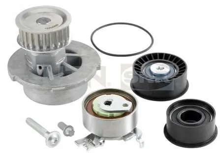 Комплект ГРМ (ремінь + ролик + водяний насос) OPEL ASTRA F CLASSIC, ASTRA G, ASTRA G CLASSIC, ZAFIRA A 1.4/1.4LPG/1.6 01.98-12.09 SNR NTN KDP453120