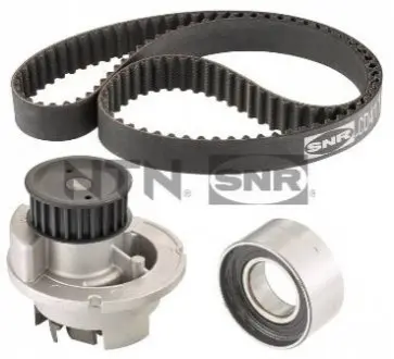 Комплект ГРМ (ремінь + ролик + водяний насос) CHEVROLET ASTRA OPEL ASTRA G, ASTRA G CLASSIC, ZAFIRA A 1.4-1.8 02.98-12.11 SNR NTN KDP453122